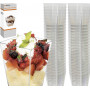 Dessert Koppar Fyrkantiga 120 ml 50-pack