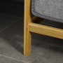 Tvättkorg Ställ med 2 Tvättpåsar 63,5 x 33 x 73 cm Bambu