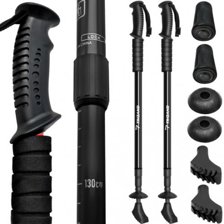 Vandringsstavar 2st med Accessoarer