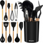 Köksredskap Silikon 11 st /set 32 cm med Ställ