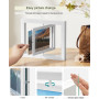 Fotoram - Set med 2 roterande fotoramar för 12,7 x 17,8 cm