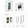 Fotoram - Set med 2 roterande fotoramar för 12,7 x 17,8 cm