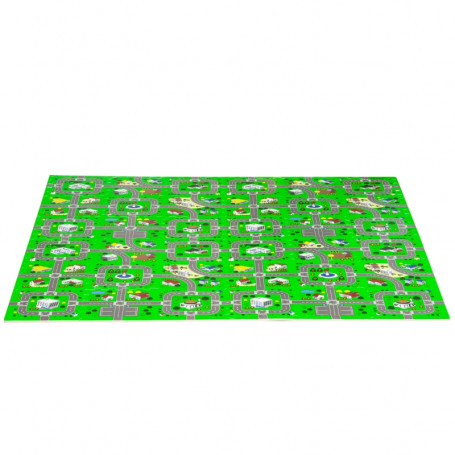 Mjuk Lekmatta för Barn Stad med Gator 182,5 x 182,5 cm