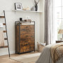 Skoskåp för 15-24 Par Skor 80 x 30 x 130 cm Vintage Brun