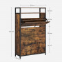 Skoskåp för 15-24 Par Skor 80 x 30 x 130 cm Vintage Brun