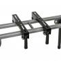 Flexibel Sågbock med Rullfästen 150 kg - Vikbar