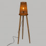 Golvlampa Stativ mangoträd "Ajmal" H.127 cm