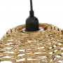 Hänglampa Natur Metall 2 Lampor "Rana" D.50 cm