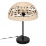 Bordslampa Metall Natur "Rory" H.41,5 cm