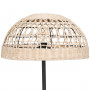 Golvlampa Metall Natur "Rory" H 150 cm