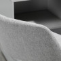 Kontorsstol Ljusgrå Ergonomisk Sits H. 42 till 51,5 cm