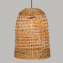 Hänglampa Rotting "Sand" , D.37 cm