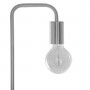 Golvlampa Silver Metall "Keli" H.150 cm