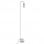 Golvlampa Silver Metall "Keli" H.150 cm