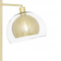 Golvlampa Guld "Rivi"  H.157 cm