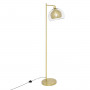 Golvlampa Guld "Rivi"  H.157 cm
