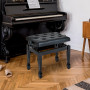 Pianopall Höjdjusterbar 64 x 35 x 45 - 55 cm