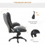 Kontorsstol med 6-punkts Vibrationsmassage och Värmefunktion
