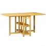 Fällbart Matbord 4-6 Personer Plats- Sparande 149,5 x 80 x 73,5 cm