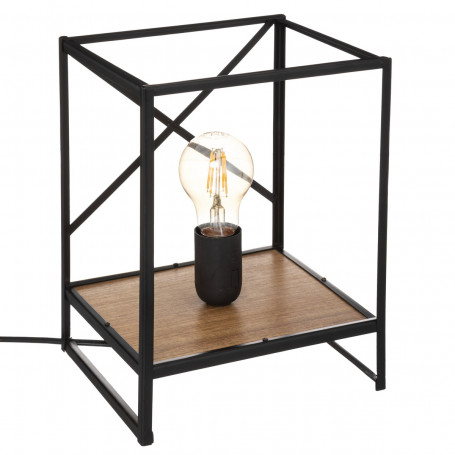 Bordslampa Svart "Sideo" H.26 cm