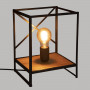 Bordslampa Svart "Sideo" H.26 cm