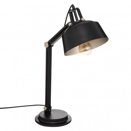 Bordslampa Båge Svart "Soul" H.56 cm