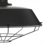 Hänglampa Metall Svart "Nathan" D.35 cm