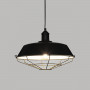 Hänglampa Metall Svart "Nathan" D.35 cm
