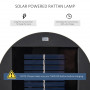 Utomhus Golvlampa Solcell 8 timmar H. 61 cm