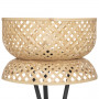 Golvlampa Tripod Bambu Svart "Suny" H.145 cm