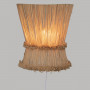 Vägglampa Bambu Natur "Loa" D.30 cm