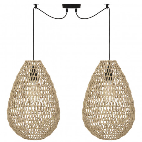 Pendellampa Natur 2 Lampor "Etel"