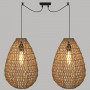 Pendellampa Natur 2 Lampor "Etel"