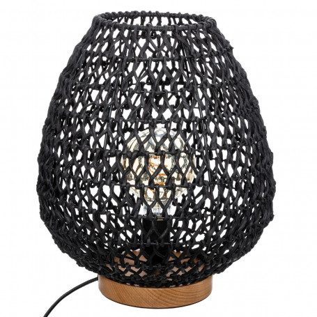Bordslampa Svart "Etel" H.36 cm