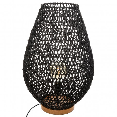 Bordslampa Svart "Etel" H.55 cm