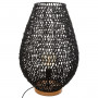 Bordslampa Svart "Etel" H.55 cm
