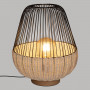 Bordslampa Mix Natur och Metall "Anea" H.36 cm