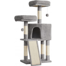 Klösträd Scratching Ramp - Grå 115 cm