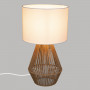 Bordslampa Natur Vit "Lila" H.40 cm