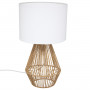 Bordslampa Natur Vit "Lila" H.40 cm