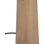 Bordslampa Trä Metall Svart "Joe" H.46 cm