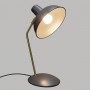 Bordslampa Båge Grå "Celia" H.38 cm