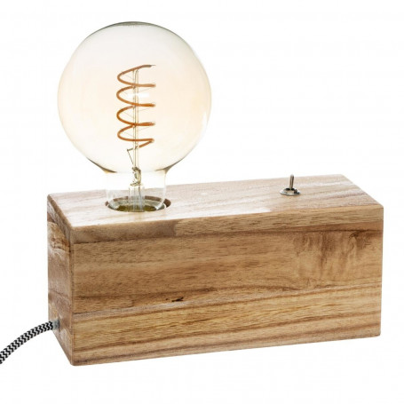 Bordslampa Trä "Tibu" H,9 cm