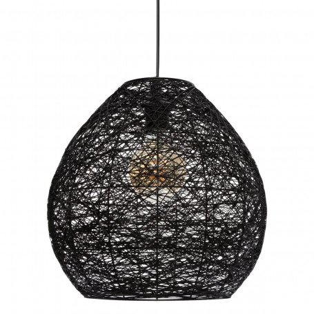 Pendellampa Svart "Mona" D.34 cm