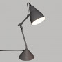 Bordslampa Båge Grå "Aude" H.62 cm