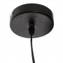 Pendellampa Tråd Metall Svart "Yale" D.60 cm