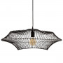 Pendellampa Tråd Metall Svart "Yale" D.60 cm