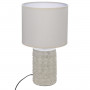Bordslampa Beige "Melo" H.34 cm