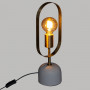Bordslampa Guld "Edi" H.44 cm