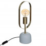 Bordslampa Guld "Edi" H.44 cm